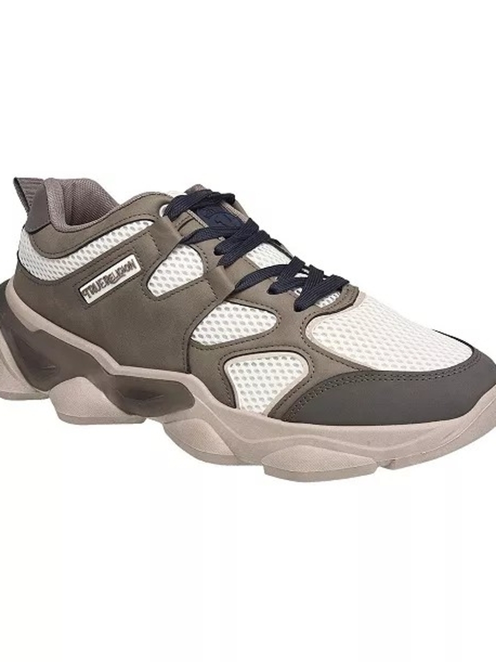 New True Religion shoes Men Gray TR-party PBS